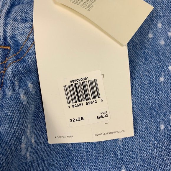 Levi's High Rise Women Jeans - Blue - Picture 3 of 10